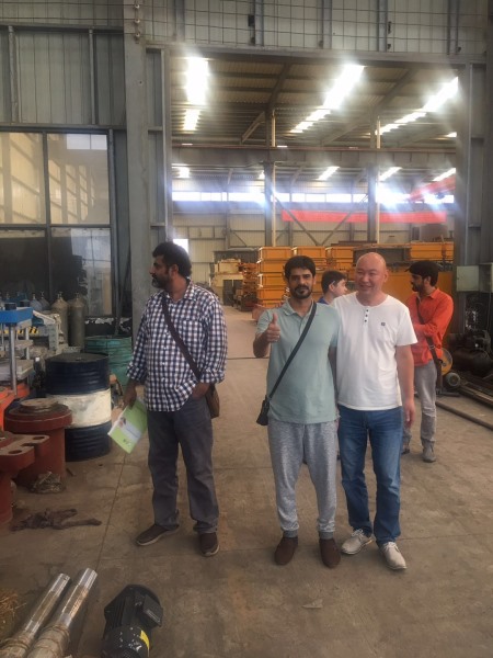 阿曼客戶現(xiàn)場(chǎng)訂購(gòu)